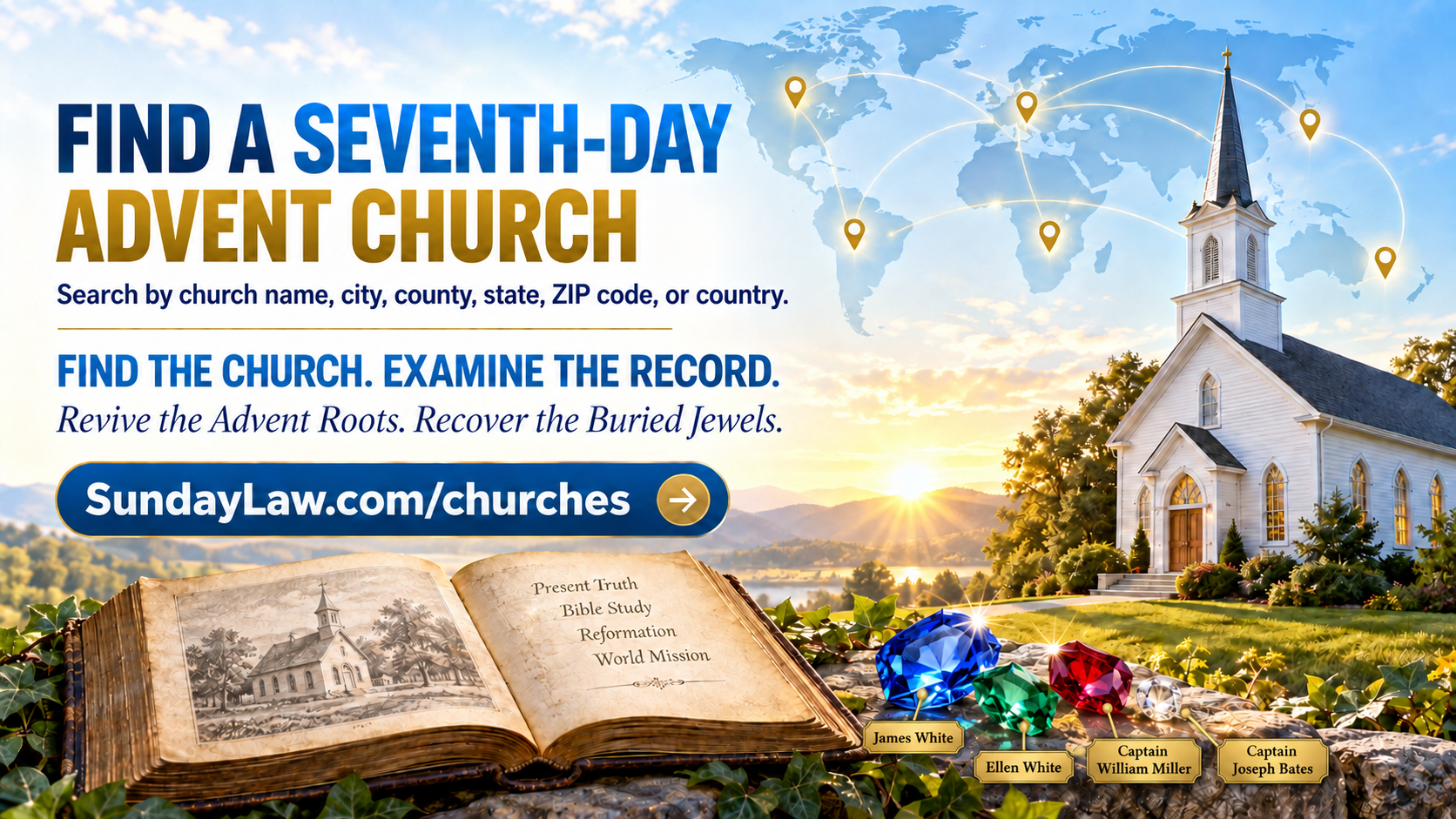 Find a Seventh-day Adventist Church Near Me - Worldwide Directory