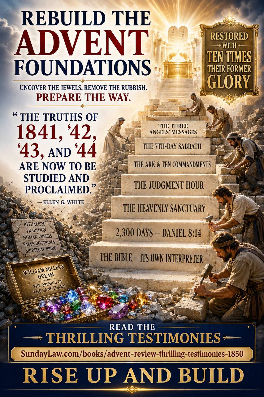 Rebuild the Advent foundations and prepare the way of the Lord