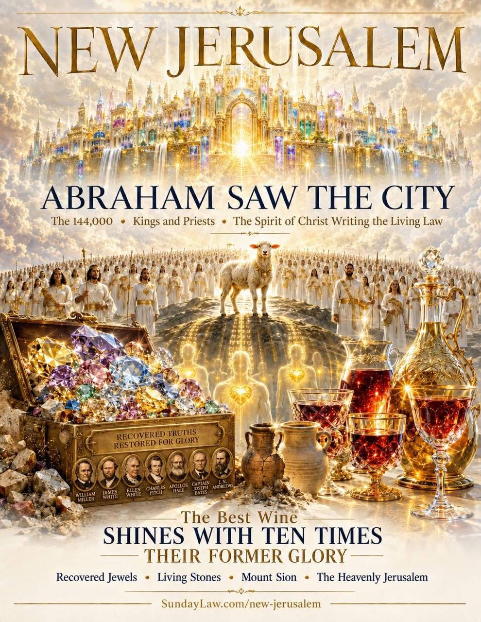 The jewels shine with ten times their former glory