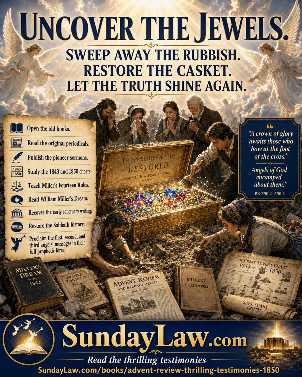 Uncover the jewels of the Advent pioneer movement