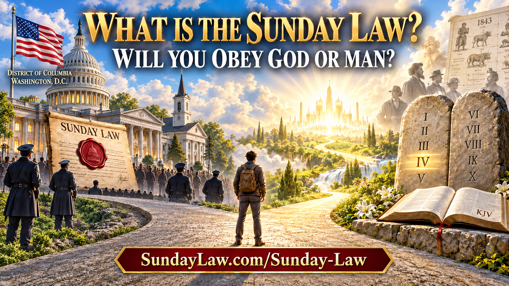 What is the Sunday law? Obey God or man? Bible prophecy